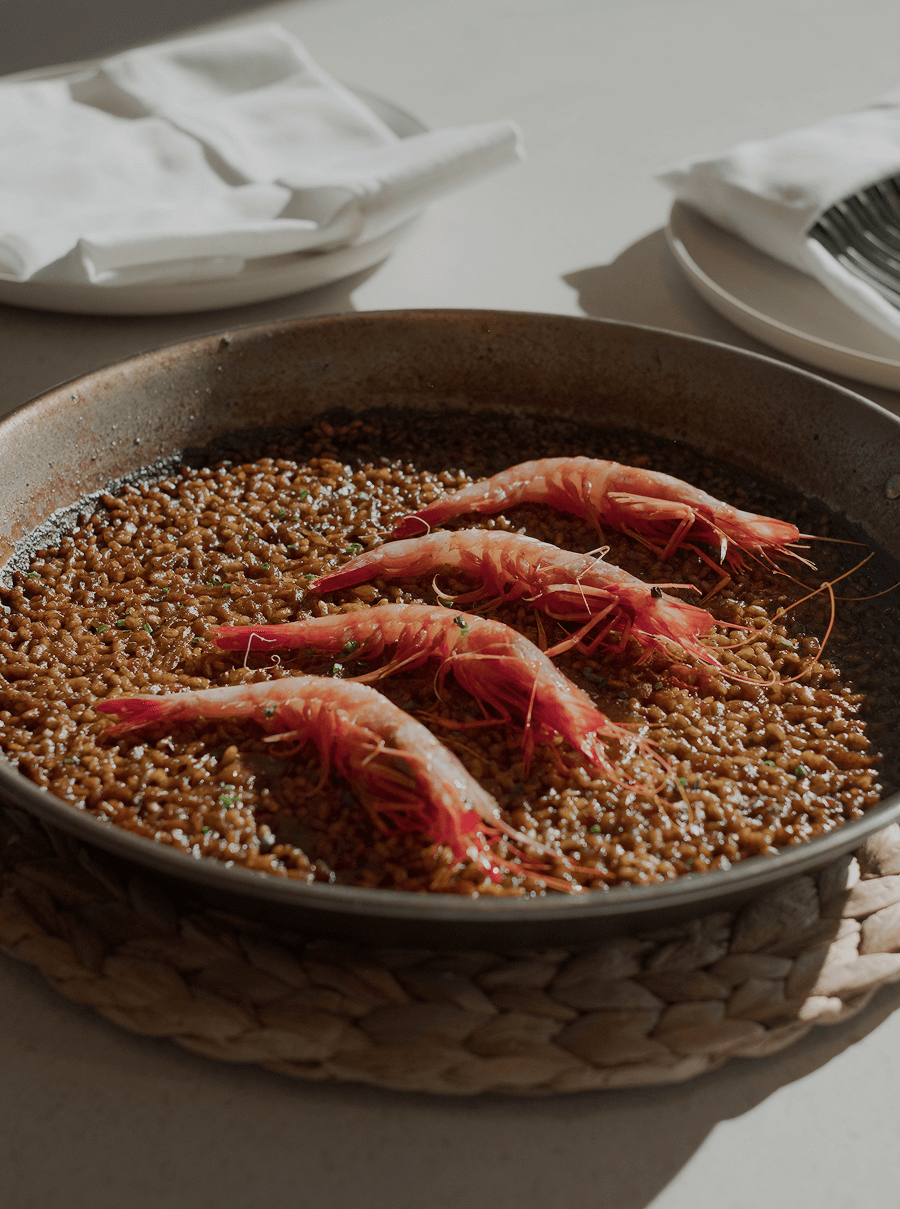 Bons arrossos amb vistes a Barcelona | Restaurant Nuara