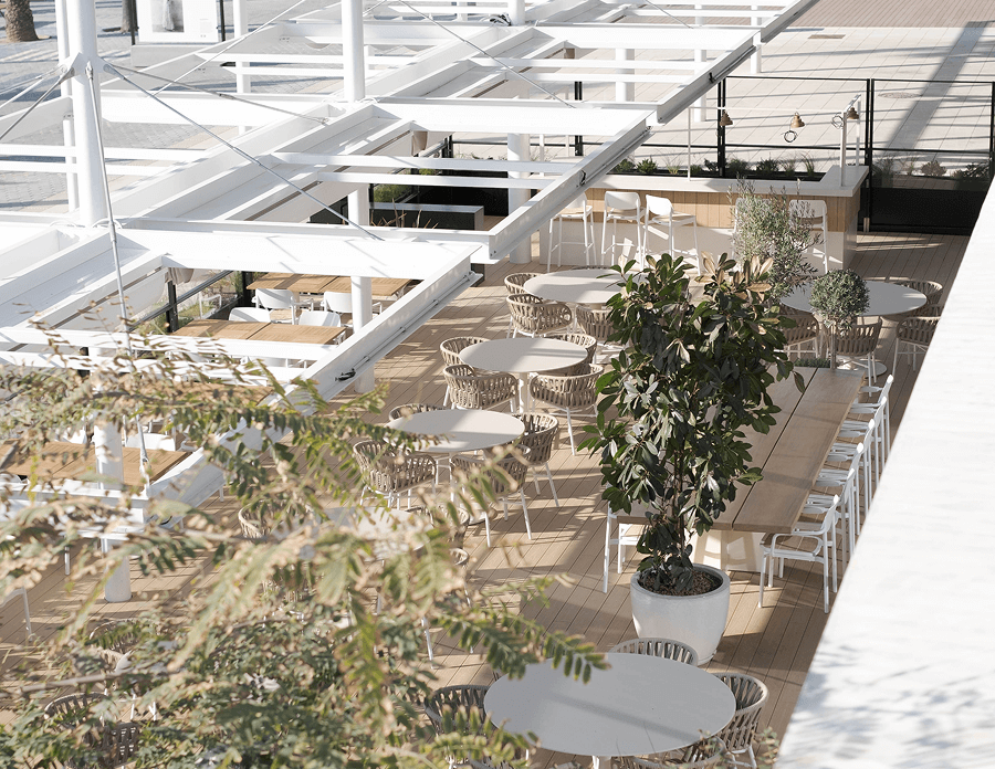 Gaudir d’una terrassa amb vistes a Barcelona | Restaurant Nuara